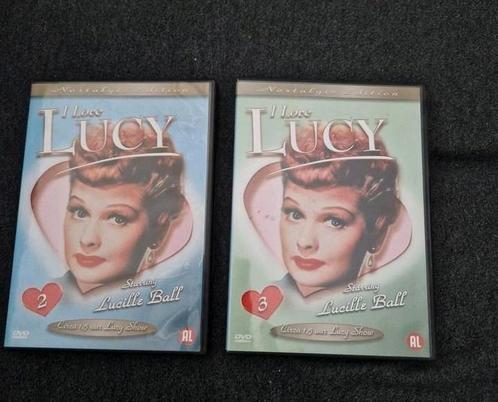 I LOVE LUCY, Lucille Ball. 2 dvd"s, Cd's en Dvd's, Dvd's | Cabaret en Sketches, Zo goed als nieuw, Tv-programma of Sketches, Alle leeftijden