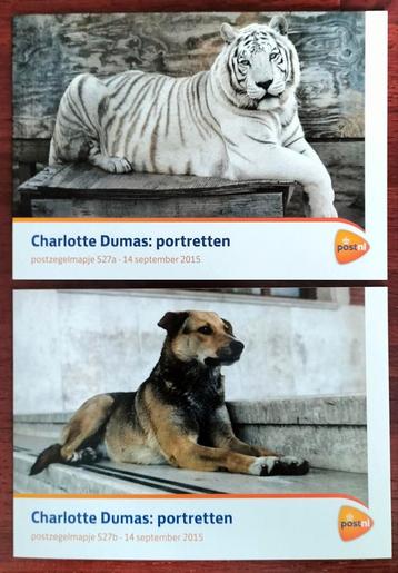 2015 Postzegelmapjes Charlotte Dumas Portretten Postfris. beschikbaar voor biedingen