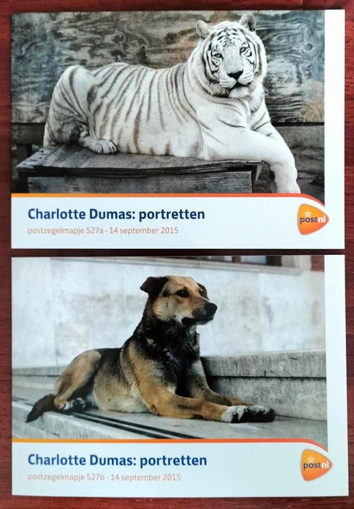2015 Postzegelmapjes Charlotte Dumas Portretten Postfris., Postzegels en Munten, Postzegels | Nederland, Postfris, Verzenden