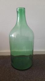 Groene fles, Ophalen of Verzenden, Minder dan 50 cm, Groen, Glas