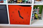Inzetdeurtje Kallax rood met klok, Ophalen, Gebruikt