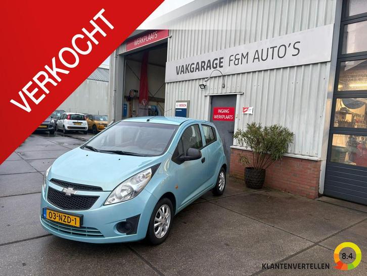 Chevrolet Spark 1.0 16V LS, Auto's, Chevrolet, Bedrijf, Spark, ABS, Airbags, Airconditioning, Alarm, Boordcomputer, Centrale vergrendeling