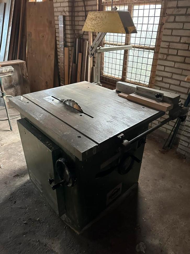 Cirkelzaag schulpzaag Harwi 130, Doe-het-zelf en Verbouw, Gereedschap | Zaagmachines, Zo goed als nieuw, Cirkelzaag, 1200 watt of meer