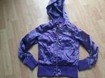paarse jas, maat 134/140, Kinderen en Baby's, Kinderkleding | Maat 134, Ophalen of Verzenden, Zo goed als nieuw, Meisje, Jas