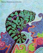 Uniek Handgeschilderd Schilderij "Tropical Chameleon" Kunst, Ophalen of Verzenden