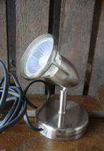 Mooi Chrome kleurig spotje in uitstekende staat, Ophalen, Metaal of Aluminium, Zo goed als nieuw, Led