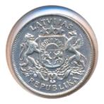 Letland 2 Lati 1926 (Zeer fraai), Ophalen of Verzenden, Overige landen, Losse munt, Zilver