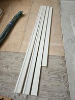 Overzetplinten RAL9010 Hoogglans, Doe-het-zelf en Verbouw, Plinten en Afwerking, Ophalen, Zo goed als nieuw, Mdf, 200 tot 250 cm