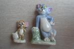 Vintage Set porseleinen beeldjes Wade Engeland Tom en Jerry, Verzenden, Zo goed als nieuw, Overige typen