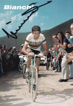 Wielrennen FELICE GIMONDI (1942-2019) ECHT handtekening, Verzenden, Zo goed als nieuw, Overige sporten, Spelerskaart