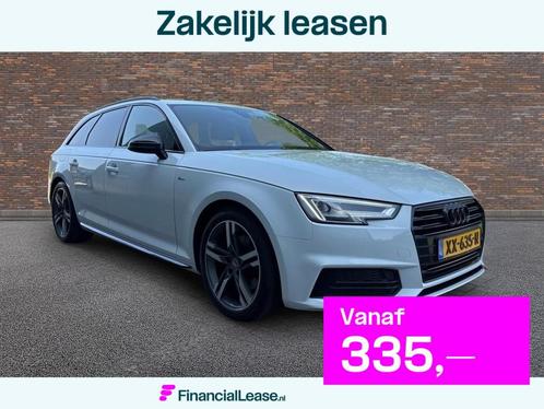 Audi A4 Avant 2.0 TFSI Sport S line black edition, Auto's, Audi, Bedrijf, Lease, Financial lease, A4, ABS, Airbags, Airconditioning