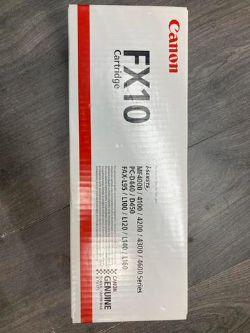 Canon FX-10 Cartridges - Nieuw en Open beschikbaar voor biedingen