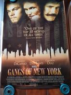 Gangs of new york originele bioscoopposter, Verzamelen, Posters, Gebruikt, Ophalen of Verzenden