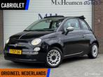 Fiat 500 0.9 TwinAir Turbo 80pk Novitec CarPlay Airco, Stof, Gebruikt, Parkeersensor, Zwart