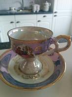 Twee oude kleine kop en schotels, Antiek en Kunst, Antiek | Servies los, Ophalen of Verzenden