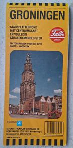 Falk Plan Groningen 1990 Stadsplattegrond 44e druk, Ophalen of Verzenden, 1800 tot 2000, Nederland, Falkplan-Suurland