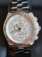 T.K. Breitling B-2 Chronograph, Breitling Service in 2022., Staal, Gebruikt, Staal, Breitling