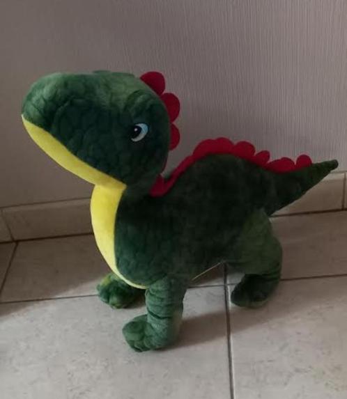 Knuffel dinosaurus groot, Kinderen en Baby's, Speelgoed | Knuffels en Pluche, Zo goed als nieuw, Overige typen, Ophalen of Verzenden