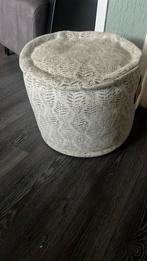 Rivièra maison poef, Ophalen of Verzenden, Zo goed als nieuw, Rond, Minder dan 50 cm