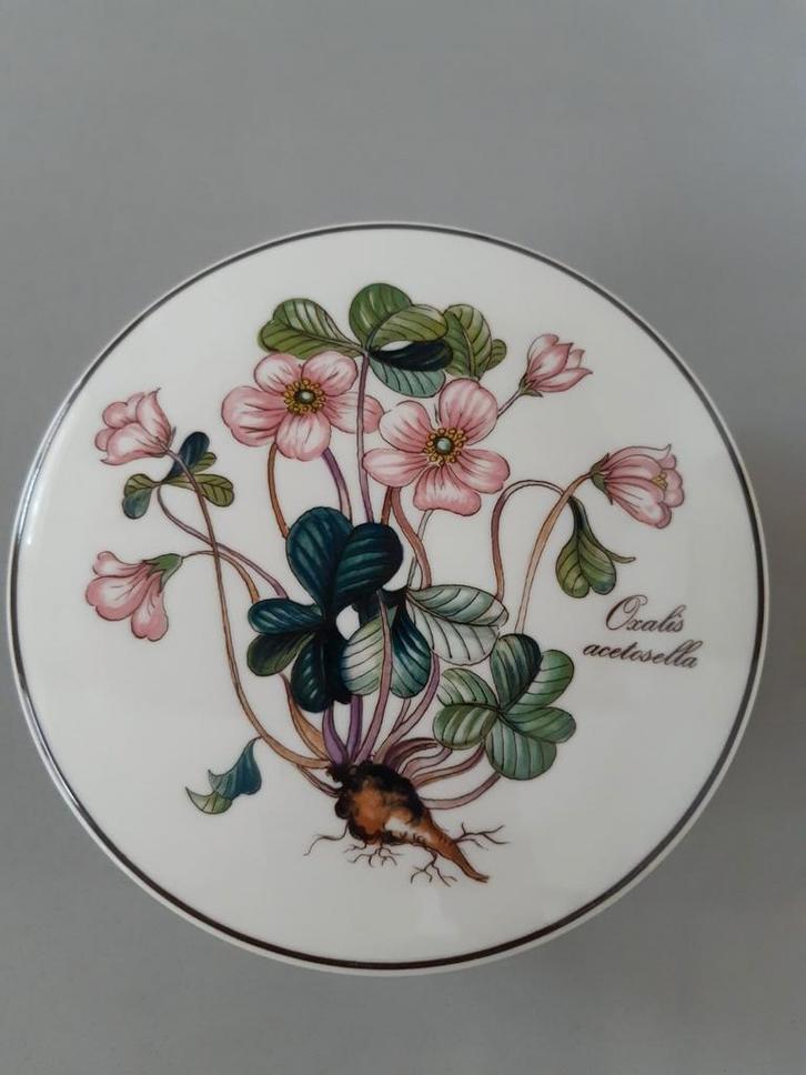 Porseleinen dekseldoos Villeroy en Boch Botanica nieuwstaat, Huis en Inrichting, Keuken | Servies, Zo goed als nieuw, Overige stijlen