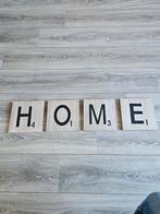 Home decoratieletters 4x 20x20 cm, Ophalen of Verzenden, Zo goed als nieuw