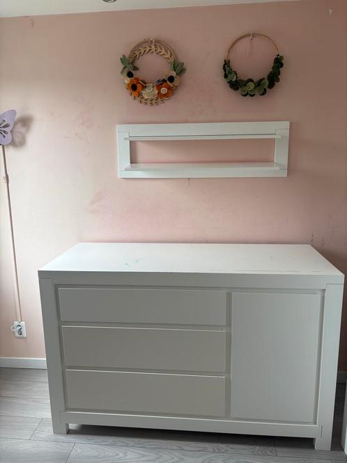 Bopita Babykamer Set - Ledikant, Commode, Kast, Kinderen en Baby's, Kinderkamer | Commodes en Kasten, Zo goed als nieuw, Commode