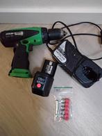 Schroef boormachine compleet met oplader en accu., Ophalen of Verzenden, Zo goed als nieuw, Boormachine