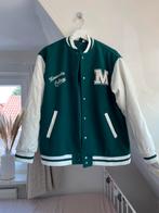 Baseball jas groen met cremé maat xs h&m, Ophalen of Verzenden, Zo goed als nieuw, Maat 34 (XS) of kleiner, Groen