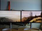 2x LG 27UL550 27-inch 4K IPS monitoren, Computers en Software, Monitoren, Ophalen, DisplayPort, In hoogte verstelbaar, LG