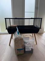 Cavia of Hamsterkooi | incl. Waterfles, hooibal en doos voer, Dieren en Toebehoren, Knaagdieren en Konijnen | Hokken en Kooien