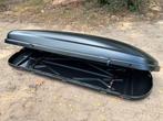 1x gebruikt ZGAN Volkswagen / Kamei 460 ltr. Dakkoffer Zwart, Auto diversen, Dakkoffers, Ophalen, Zo goed als nieuw