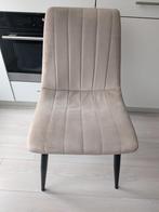 4 mooie beige eetkamerstoelen zgan, Ophalen, Zo goed als nieuw, Overige kleuren, Twee