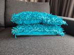2x Profijt Meubel sierkussen lichtblauw/blauw, Ophalen of Verzenden, Zo goed als nieuw, Blauw, Vierkant