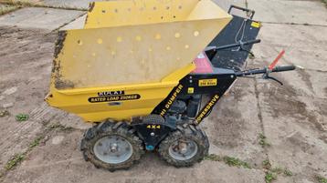 4 wiel aangedreven dumper met stenen bord en sneeuwsch. bord beschikbaar voor biedingen
