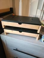 2x laptop / monitorverhoger, Computers en Software, Ophalen, Zo goed als nieuw