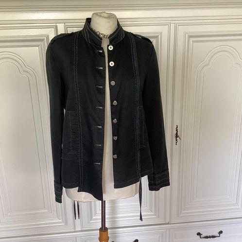 MarithéFrançoisG.mt.40 met”spijkereffect”mt40/d.bl./UNIEK!!!, Kleding | Dames, Jasjes, Kostuums en Pakken, Zo goed als nieuw, Jasje
