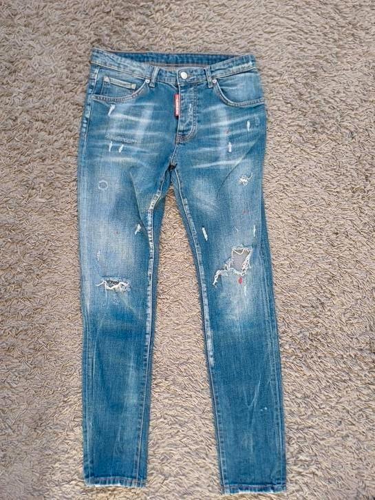 Slimfit jeans maat 30 van Icon2, Kleding | Heren, Spijkerbroeken en Jeans, Gedragen, Overige jeansmaten, Blauw, Ophalen of Verzenden