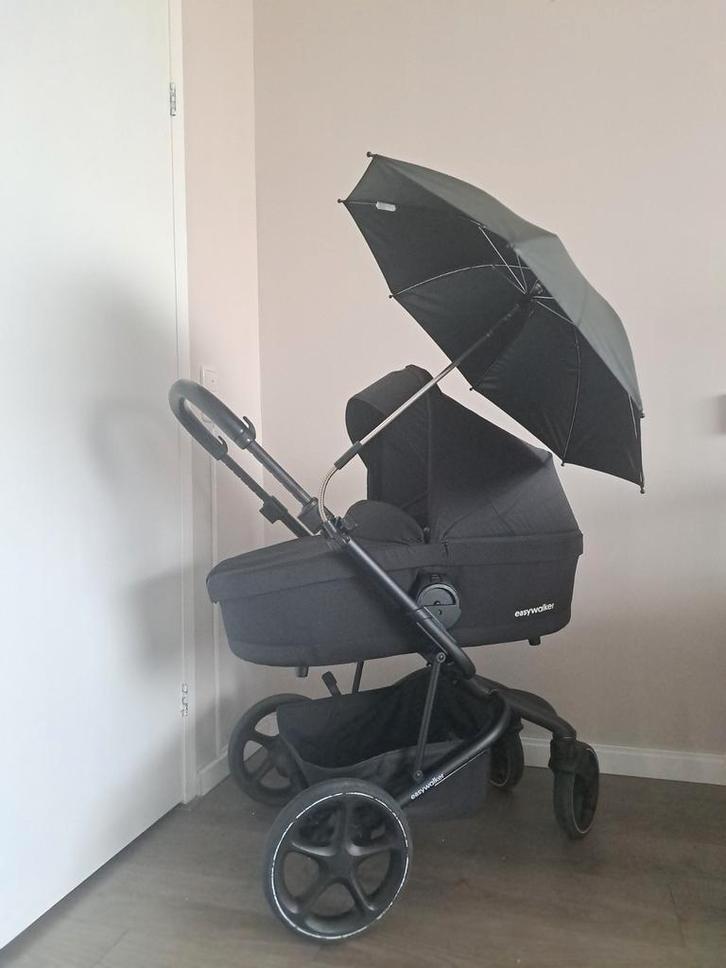 Easywalker 3 met wieg, beugel, paraplu en beugel te koop, Kinderen en Baby's, Kinderwagens en Combinaties, Gebruikt, Combiwagen