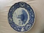 Mooi delfts blauw bord, Antiek en Kunst, Ophalen of Verzenden