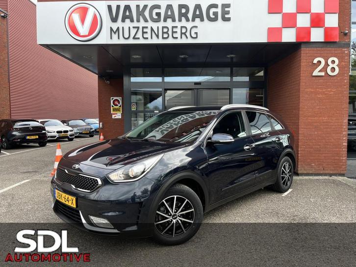Kia Niro 1.6 GDi Hybrid DynamicPlusLine // LED // HALF LEDER, Auto's, Kia, Bedrijf, Te koop, Niro, ABS, Achteruitrijcamera, Adaptive Cruise Control