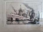 Prent van schepen - Henk Roodenburg, Ophalen
