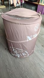 Opvouwbare wasmand, Huis en Inrichting, Badkamer | Badtextiel en Accessoires, Ophalen, Gebruikt, Beige, Overige typen
