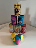 Blikken gooien spel met dieren, Ophalen