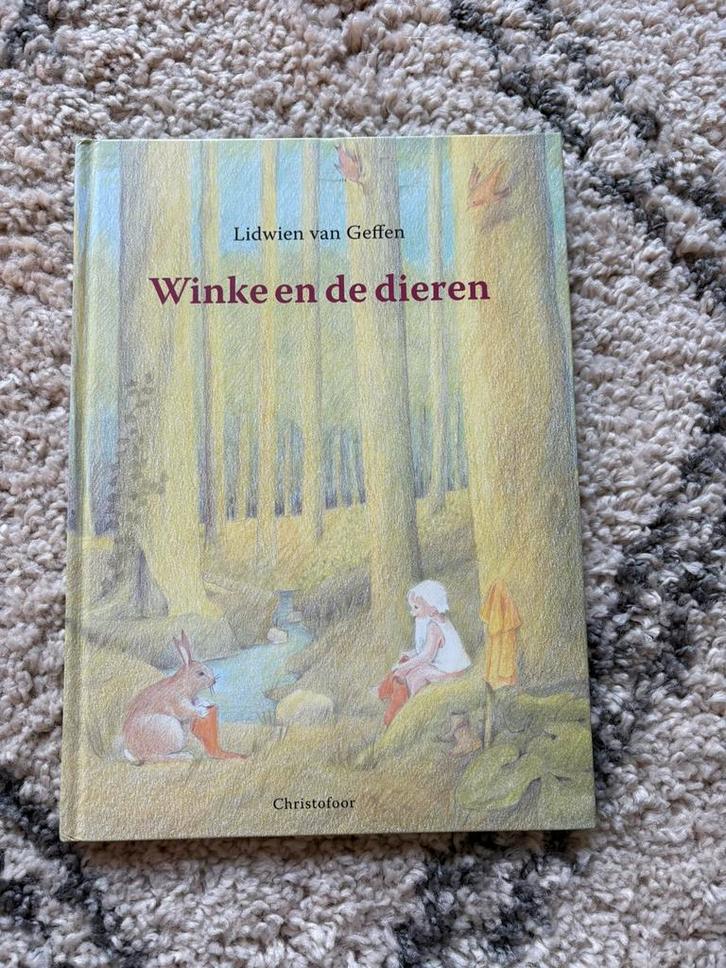L. van Geffen - boek: Winke en de dieren ( Christofoor), Boeken, Prentenboeken en Plaatjesalbums, Zo goed als nieuw, Prentenboek