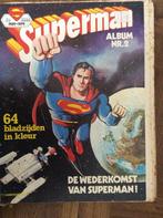 de wederkomst van superman uit 1979 albumnummer 2, Boeken, Eén stripboek, Ophalen of Verzenden, Gelezen