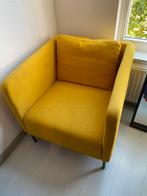 Prachtige fauteuil,okergeel, Huis en Inrichting, Ophalen, Zo goed als nieuw, 75 tot 100 cm, 50 tot 75 cm