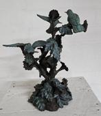 4 KOLIBRIES / BRONZEN BEELD / VOGEL, Ophalen of Verzenden, Nieuw, Vogel, Beeldje of Figuurtje