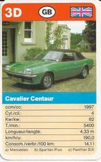 Kw4386 autokaartje cavalier centaur ( 3d ), Ophalen of Verzenden, Zo goed als nieuw, Auto's