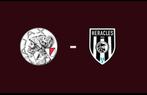 2 kaarten ajax heracles TE RUIL, Tickets en Kaartjes, Drie personen of meer, Augustus