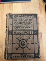 Antiek Kramer's Duitsch woordenboek uit 1915, Antiek en Kunst, Ophalen of Verzenden